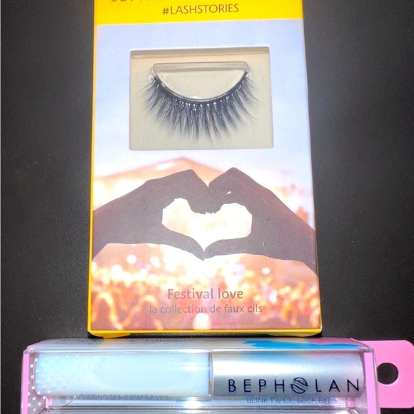 Sephora blue tinted Lashes and Lash adhesive new - Picture 2 of 4
